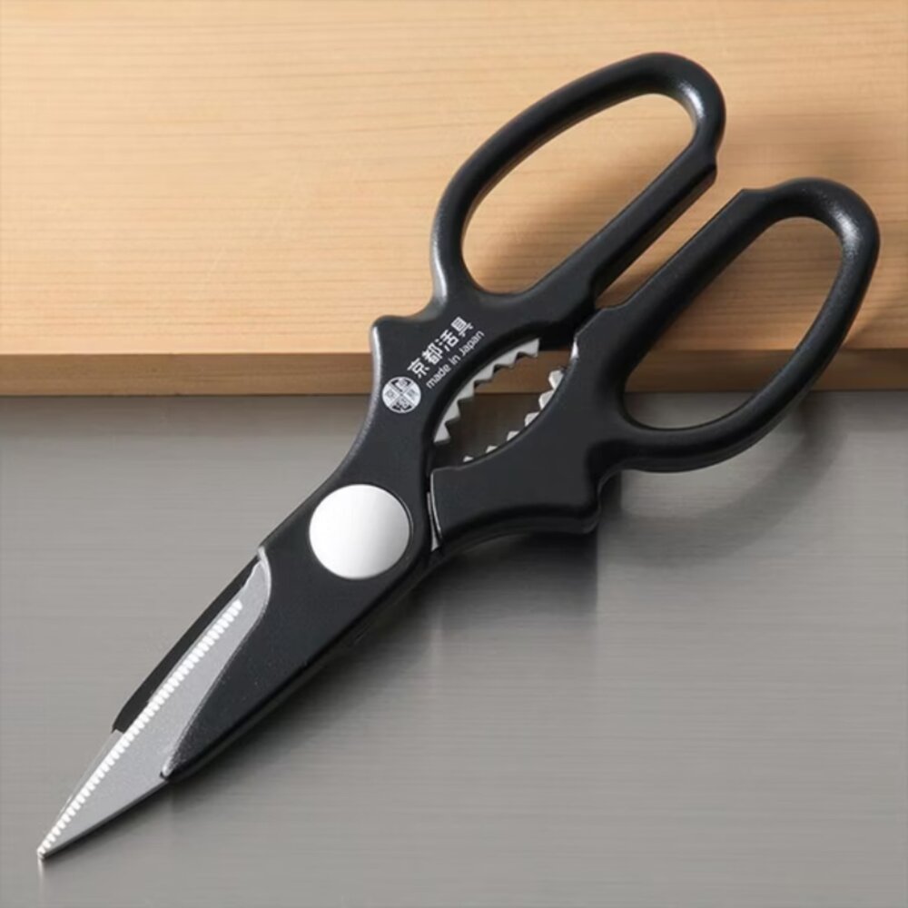 SF-021338-日本製 菜刀級鋼刃 不鏽鋼廚房萬用剪刀 | 廚房剪刀 食物剪刀 多功能剪