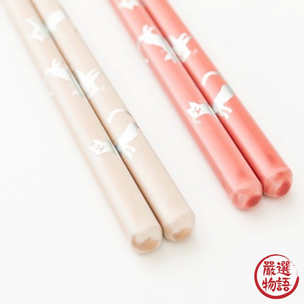 日本製天然木貓咪對筷 | 若狭塗筷 對筷 貓咪筷架 夫妻筷木盒 碗筷 | 筷子 入厝 禮盒 日式餐具 日本筷子-圖片-6