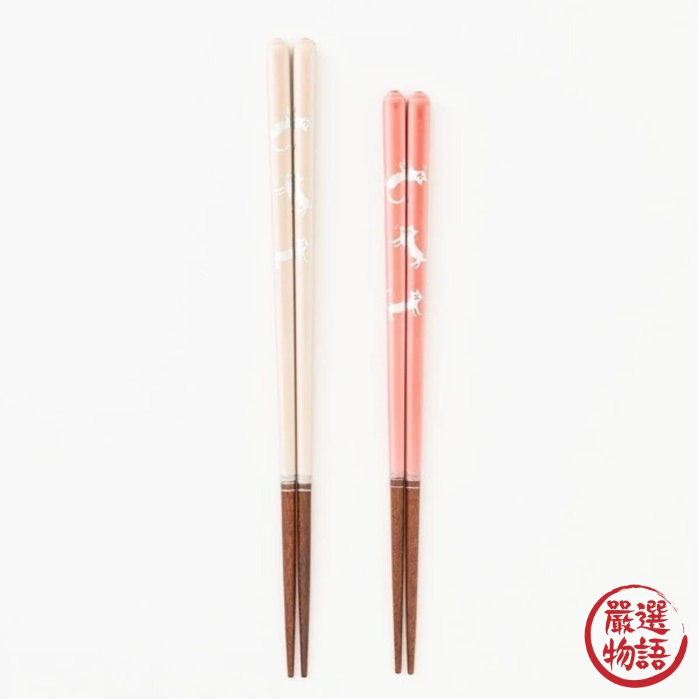日本製天然木貓咪對筷 | 若狭塗筷 對筷 貓咪筷架 夫妻筷木盒 碗筷 | 筷子 入厝 禮盒 日式餐具 日本筷子-圖片-7