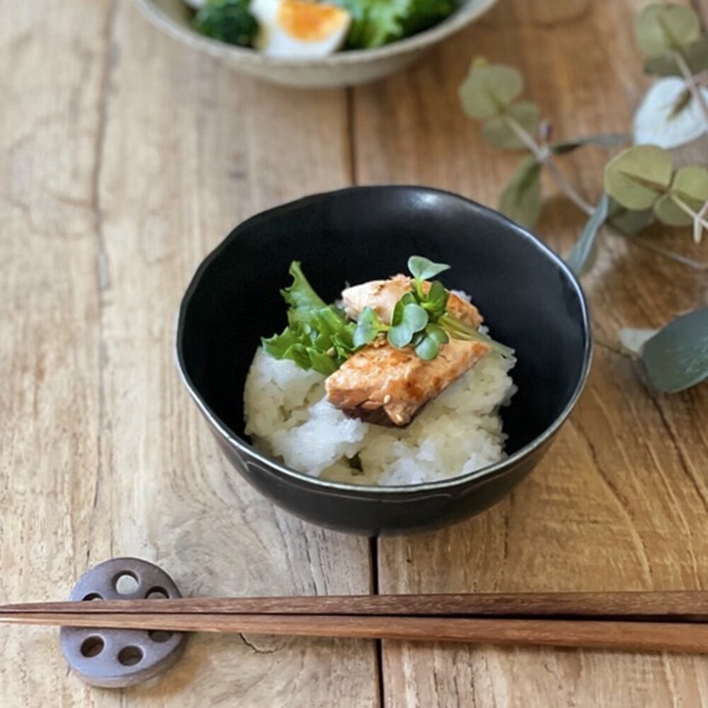 SF-021380-日本製 Rinka 素色陶瓷餐碗 美濃燒 輕量碗 | 陶瓷飯碗 陶瓷碗 茶碗 餐碗 瓷器 日式餐碗
