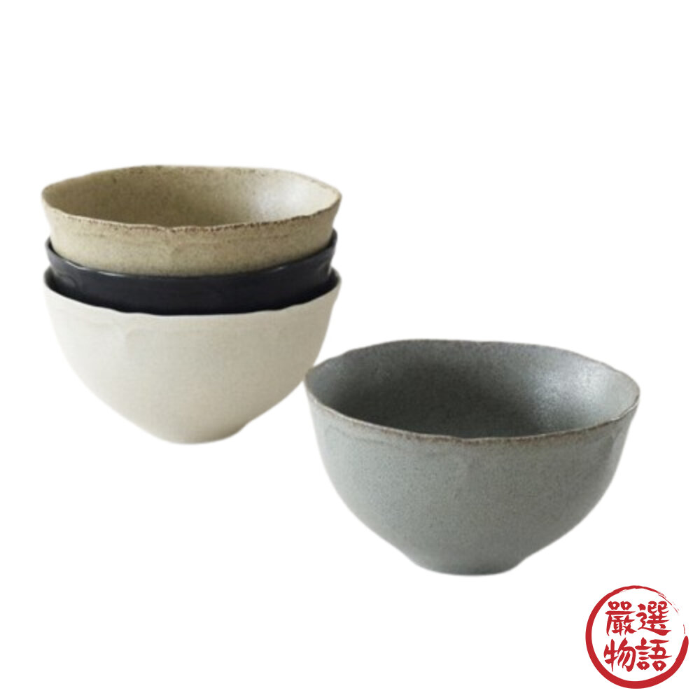 日本製 Rinka 素色陶瓷餐碗 美濃燒 輕量碗 | 陶瓷飯碗 陶瓷碗 茶碗 餐碗 瓷器 日式餐碗-圖片-2