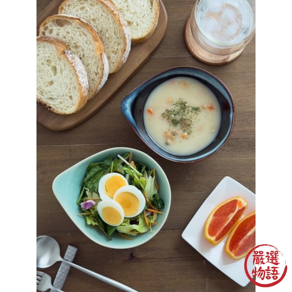 日本 六色 水滴碗 美濃燒 關東煮 日式風格 小菜碗 | 湯碗 飯碗 日本製碗 碗 甜點碗 帶柄碗 煮物缽-圖片-1