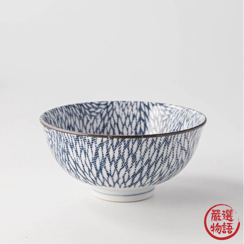 日本製 美濃燒 飯碗 十草碗 釉面漸層碗 昭和製陶碗 | 拉麵碗 湯碗 餐碗 陶瓷碗 家用碗 日系碗-圖片-2