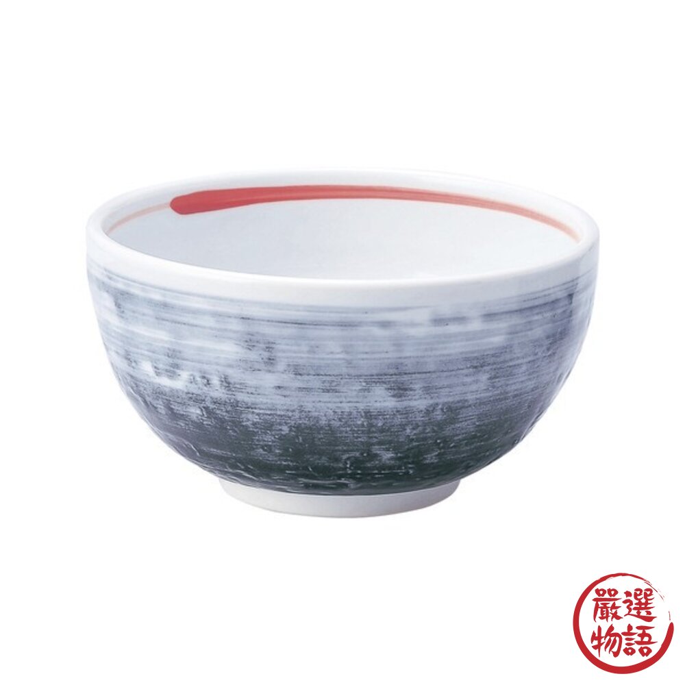 日本製 美濃燒 飯碗 十草碗 釉面漸層碗 昭和製陶碗 | 拉麵碗 湯碗 餐碗 陶瓷碗 家用碗 日系碗-圖片-6