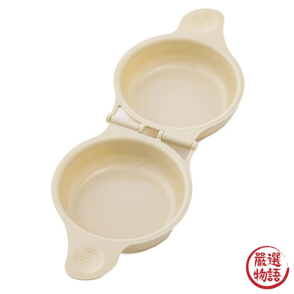 日本 3COINS 微波爐40秒快速煎蛋 | 荷包蛋 水波蛋 煮蛋神器 懶人料理 日本進口-圖片-2