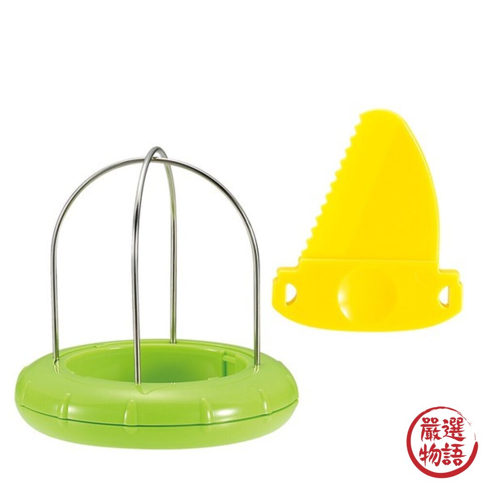 日本主婦激推 下村工業 快速切奇異果 | 切塊神器 壓轉即食 不沾手 免削皮 附安全刀具 日本進口-圖片-4