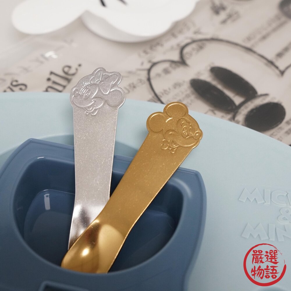 日本 米妮 米奇 冰淇淋湯勺 溫感導熱 迪士尼 | 餐具 冰淇淋 布丁 蛋糕 甜點湯匙 湯勺 兒童餐具 日本進口 封面照片