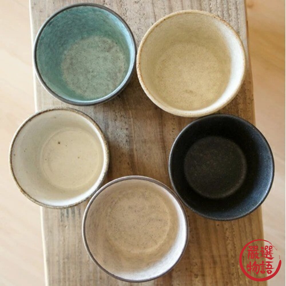 日本製 手工茶杯 豬口杯 寬口小碗 | Tojiki Tonya 甜點碗 優格碗 蕎麥麵 日本茶杯 粗陶啞光 日本進口-圖片-1