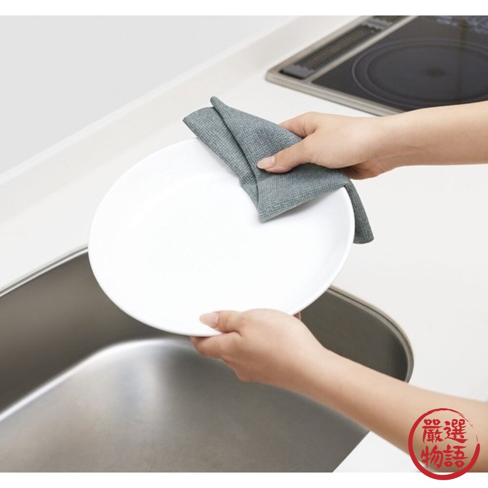 日本 COGIT 忍者 秒乾 零水漬 機能抹布 | 吸水抹布 快乾抹布 廚房抹布 超細纖維 去汙抹布-圖片-3