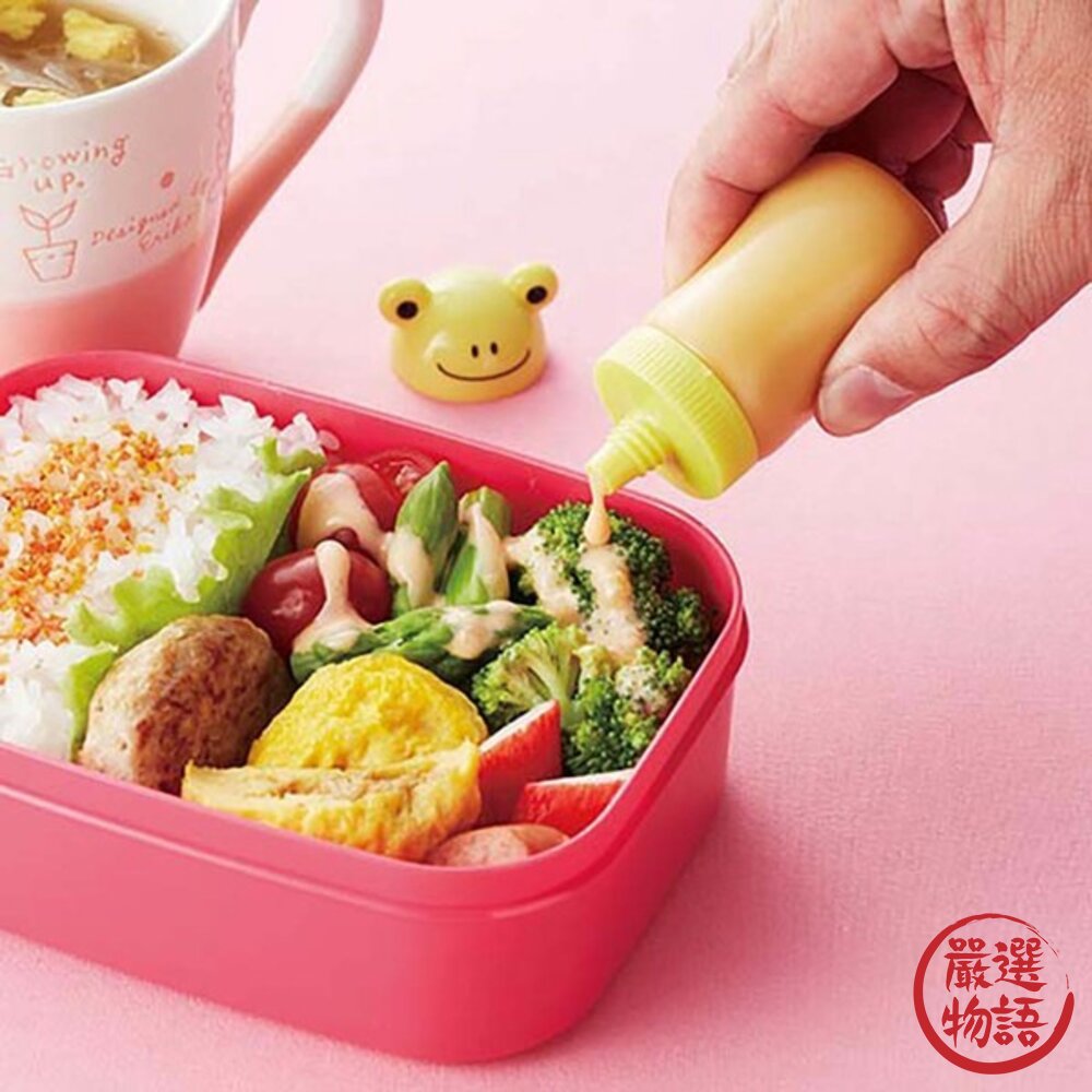 日本 m'sa 青蛙造型 便攜式迷你調味瓶 醬油瓶 | 醬料瓶 醬汁瓶 分裝瓶 TORUNE 野餐 便當小物 封面照片