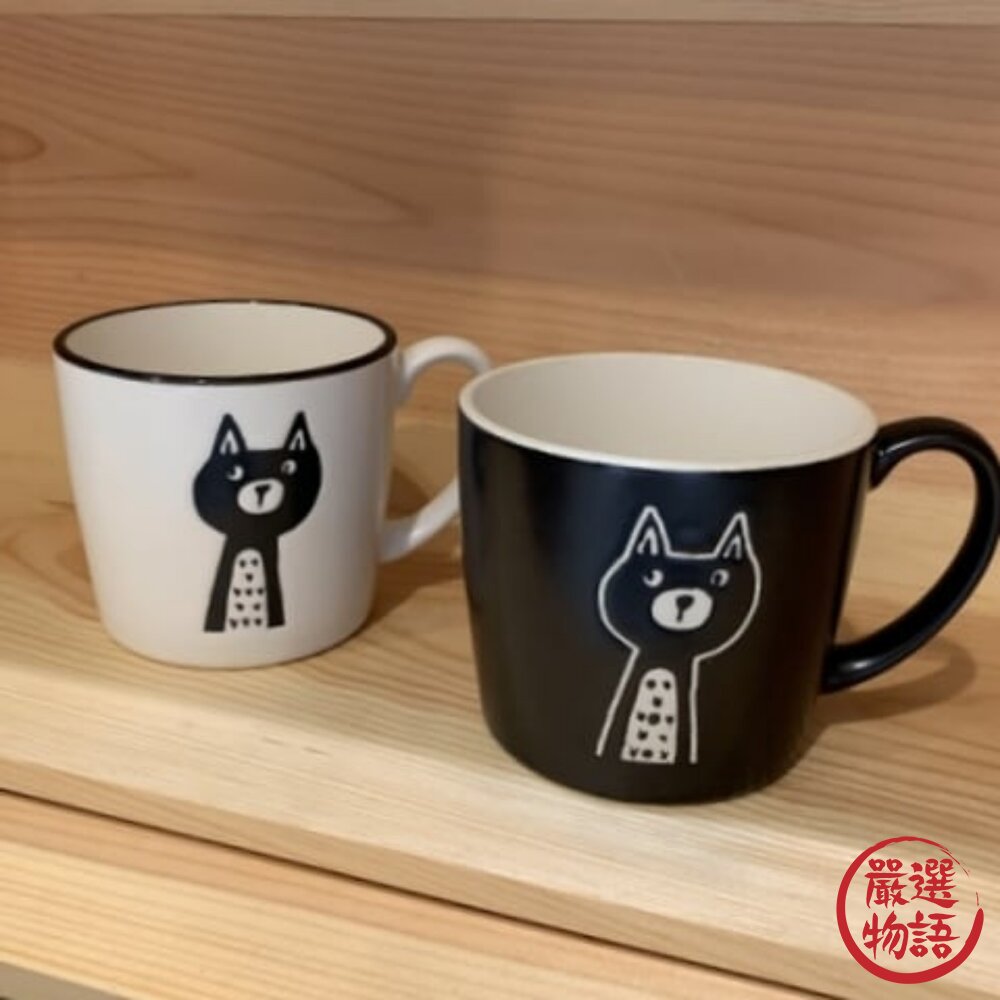 日本製美濃燒 310ml 貓咪馬克杯 霧面質感 | 杯子 咖啡杯 水杯 茶杯 日本製杯子 貓咪杯子 日本進口 封面照片