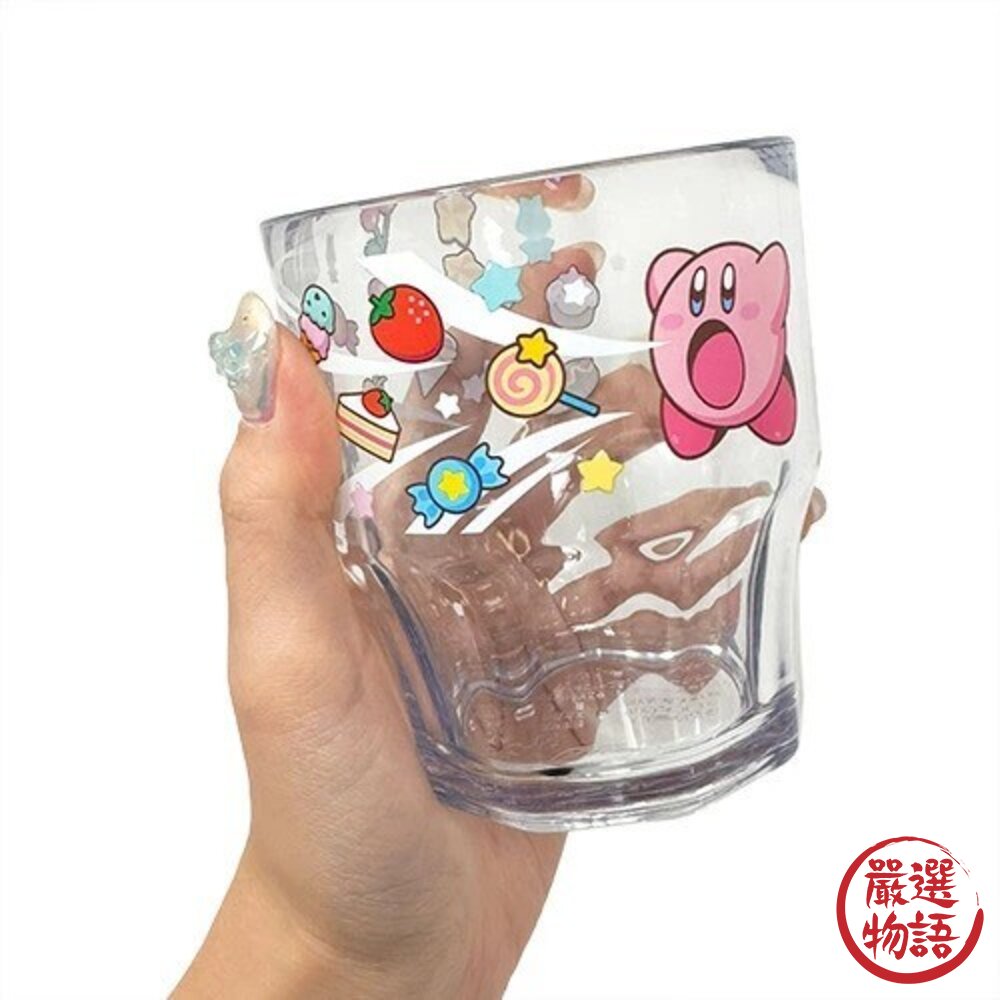 日本製耐熱透明水杯300ml 星之卡比 水族館 日式小菜 | 兒童水杯 迷你水杯 可愛杯子 兒童漱口杯 日本進口-圖片-4