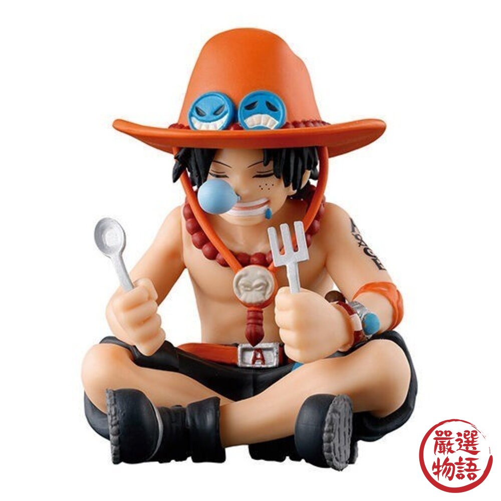 日本扭蛋 等待中航海王 海賊王 扭蛋 模型 | 公仔 航海王 魯夫 艾斯 海賊王公仔 萬代 BANDAI 日本進口-圖片-3