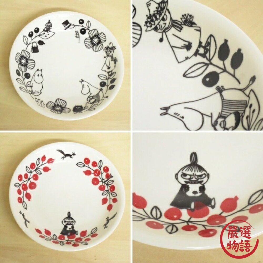 現貨 日本製姆明餐盤/餐碗禮盒組 可微波加熱 入厝禮品 Moomin 義大利麵盤 可愛餐具 陶瓷盤 陶瓷碗 日本進口-圖片-4