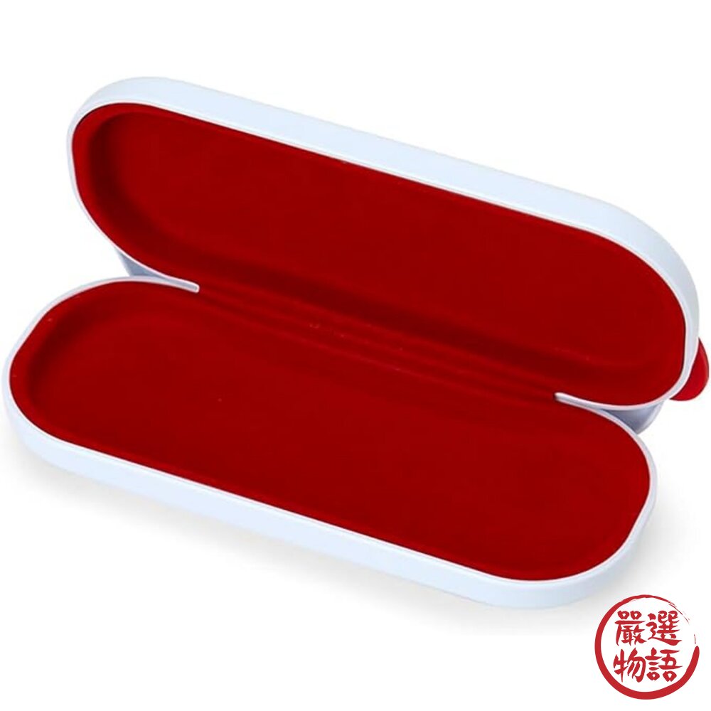日本三麗鷗新品 硬殼眼鏡盒 附眼鏡布 | Kitty 大耳狗 帕恰狗 酷洛米 眼鏡收納 可愛眼鏡盒-圖片-8