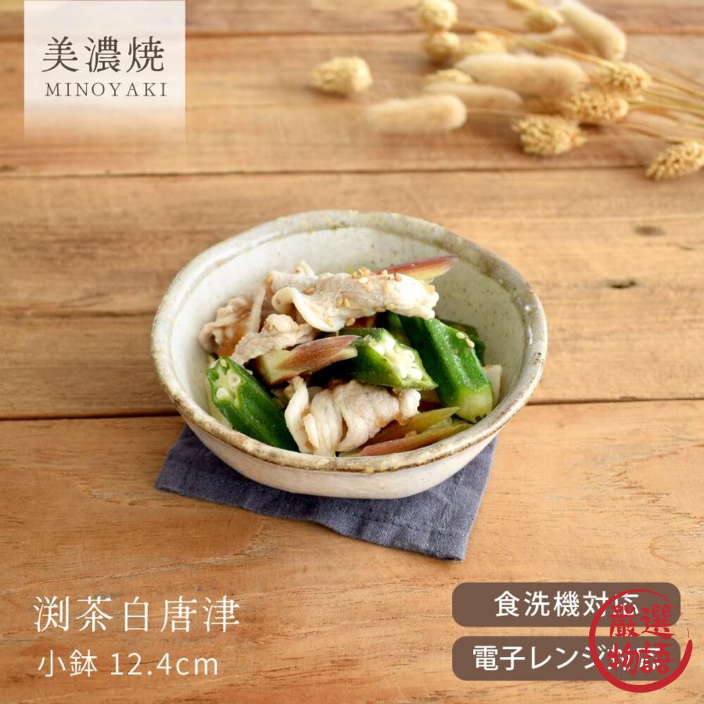 日本製美濃燒餐盤渕茶白唐津和食擺盤冷麵盤|朝食早餐盤洋食盤陶瓷盤大圓盤大盤日本進口