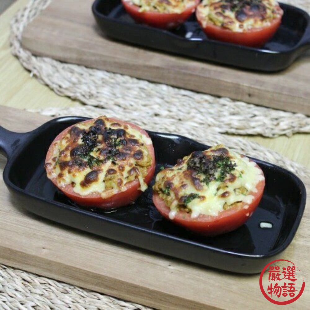 日本製萬古燒 四日市 長型烤盤 煎玉子燒 烤魚專用 | Tojiki Tonya 帶手把 陶瓷耐熱烤盤 焗烤盤 日本進口-圖片-5