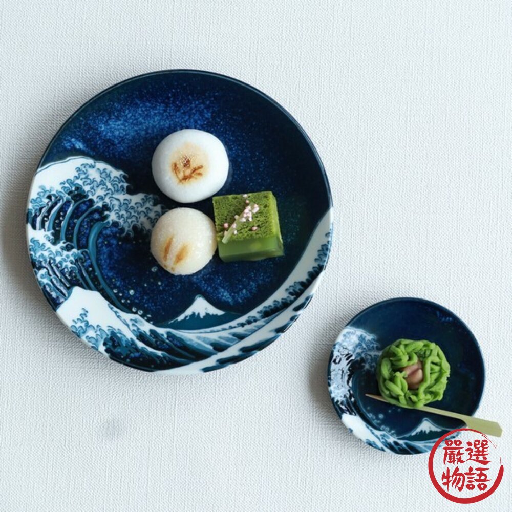 日本製 送禮首選 富士山祝福杯盤 附原裝紙盒 | 神奈川沖浪裏 浮世繪 葛飾北齋 送禮 禮盒 馬克杯 小碟子 封面照片