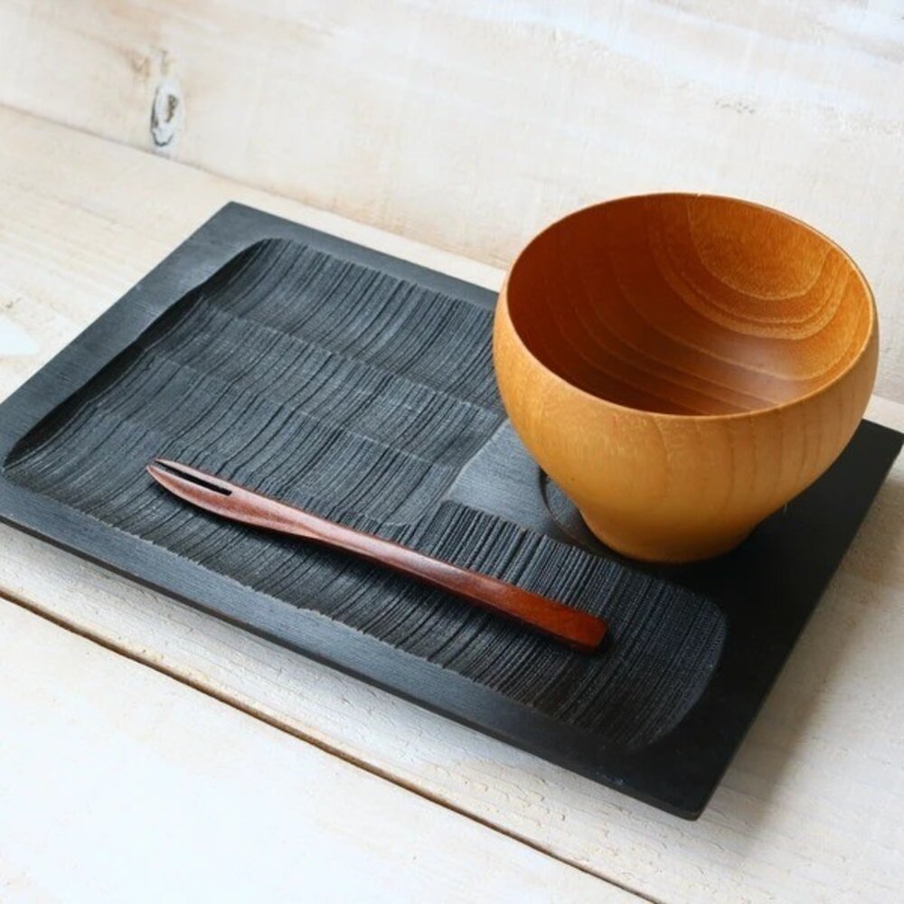 SF-021643-日式天然木製餐具 甜點叉 湯匙 抹茶粉勺 天然紋理 木質觸感 甜點匙 布丁湯匙 冰淇淋匙 雙齒叉 若兆 日本進口