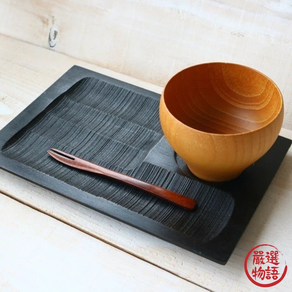 日式天然木製餐具 甜點叉 湯匙 抹茶粉勺 天然紋理 木質觸感 甜點匙 布丁湯匙 冰淇淋匙 雙齒叉 若兆 日本進口 封面照片