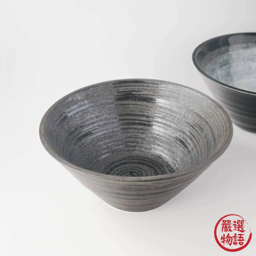 日本製美濃燒 大容量拉麵碗 20*18.5cm | 簡約質感 丼飯碗 陶瓷碗 和風食器 碗公 大湯碗 咖哩碗-圖片-3
