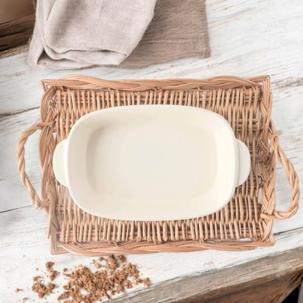 SF-021718-日本製 美濃燒 簡約黑白方形焗烤盤 陶瓷烤盤 | 烤箱適用 焗烤碗 烘焙盤 職人手作餐具 日本進口