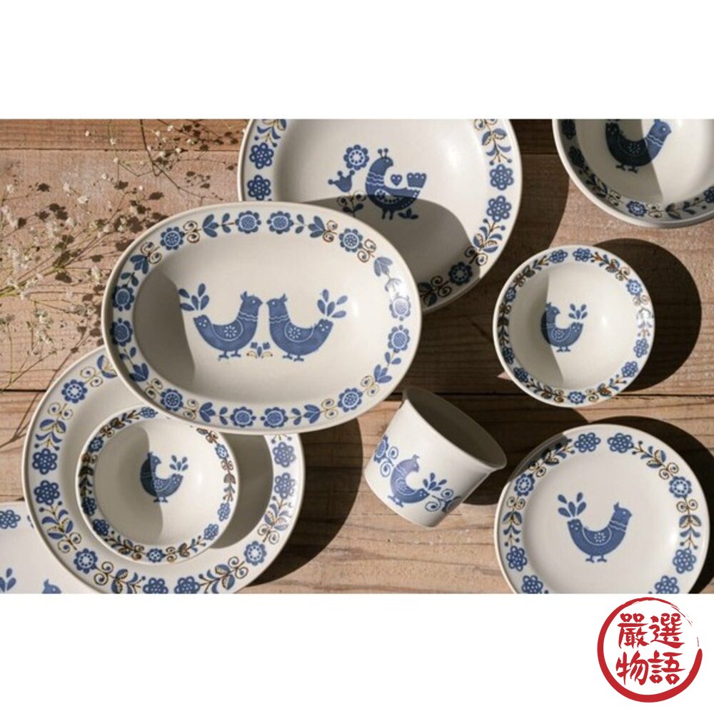 日本製 昭和復古 和平鴿陶瓷碗盤 懷舊拉麵碗 圓形深盤 | 小碗 甜點水果盤 職人手作餐盤 日本進口 封面照片