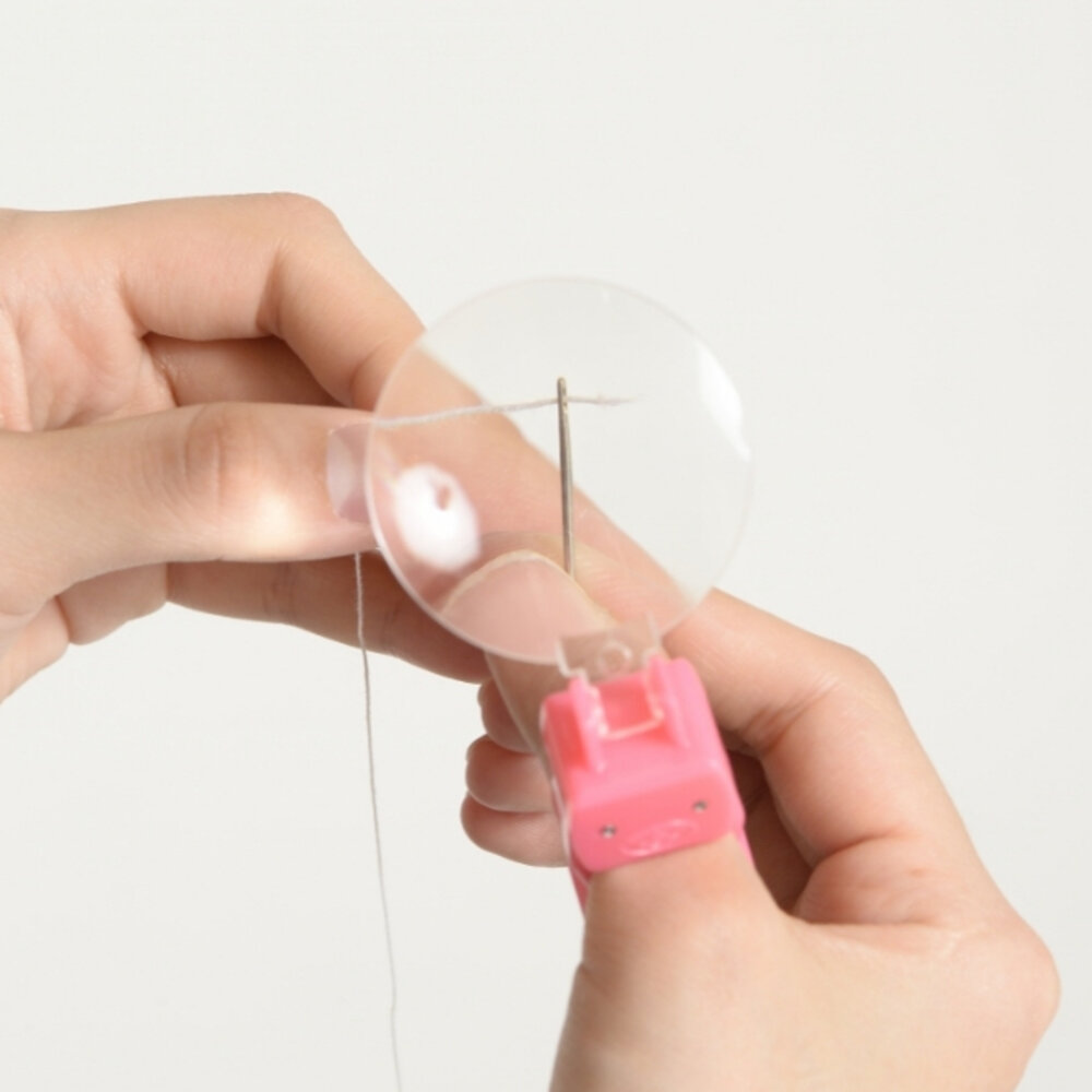 SF-021750-日本製 Smile Kids 手指放大鏡 2.5倍放大鏡 | 佩戴式放大鏡 穿針器 老花閱讀 螢幕放大