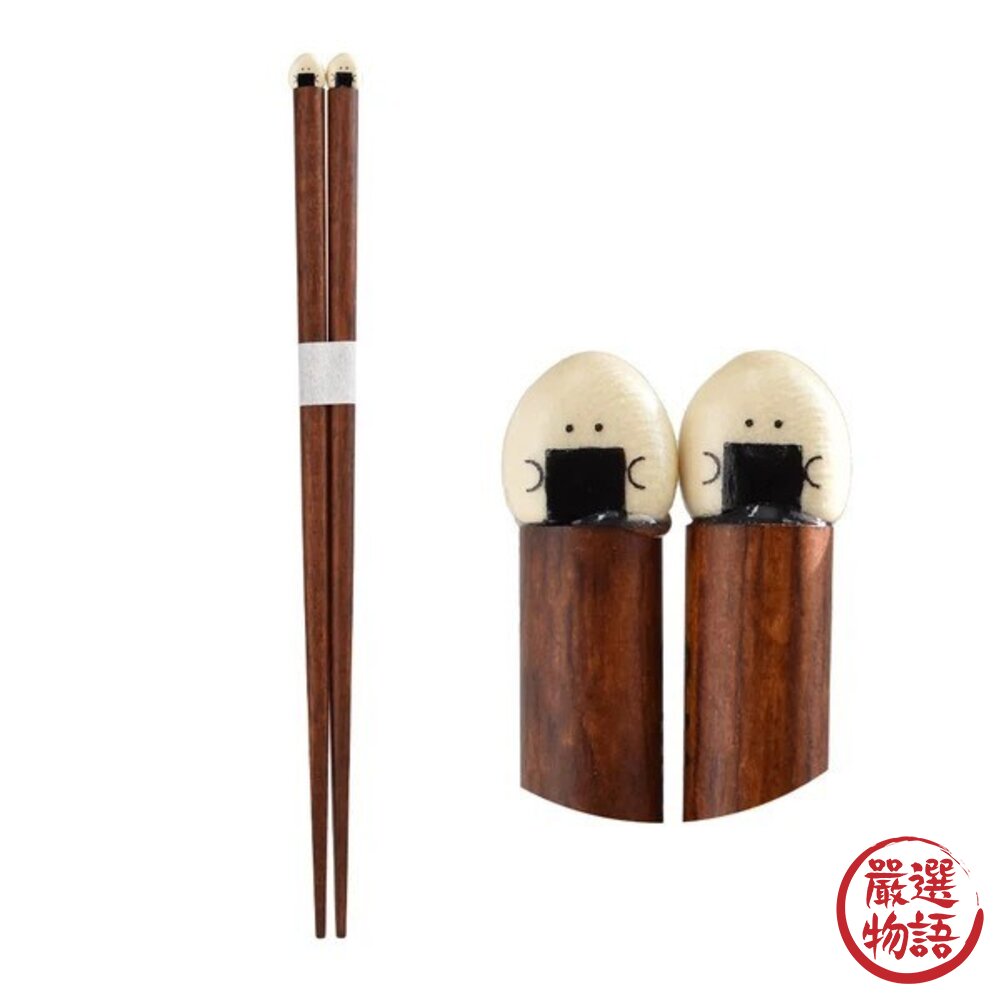 日本製 可愛日系風格療癒系 天然原木手工彩繪 筷子 | 環保餐具 竹筷 餐具 每天上餐桌都好心情 日本進口-圖片-6