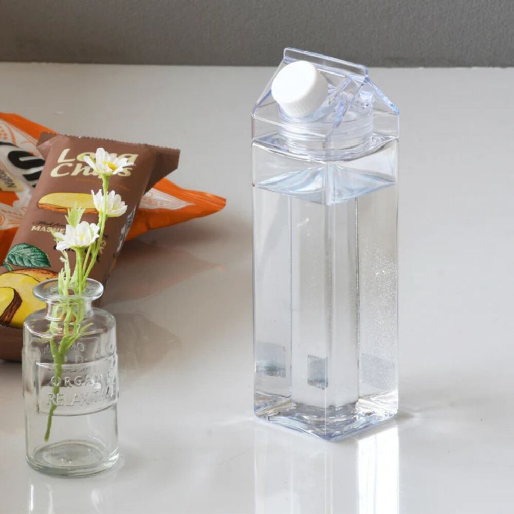 SF-021790-日本製 透明方形冷水壺 輕量耐用 500ml 1000ml | 冷泡茶水壺 冷水壺 造型水壺 夏日必備冷泡茶 日本進口