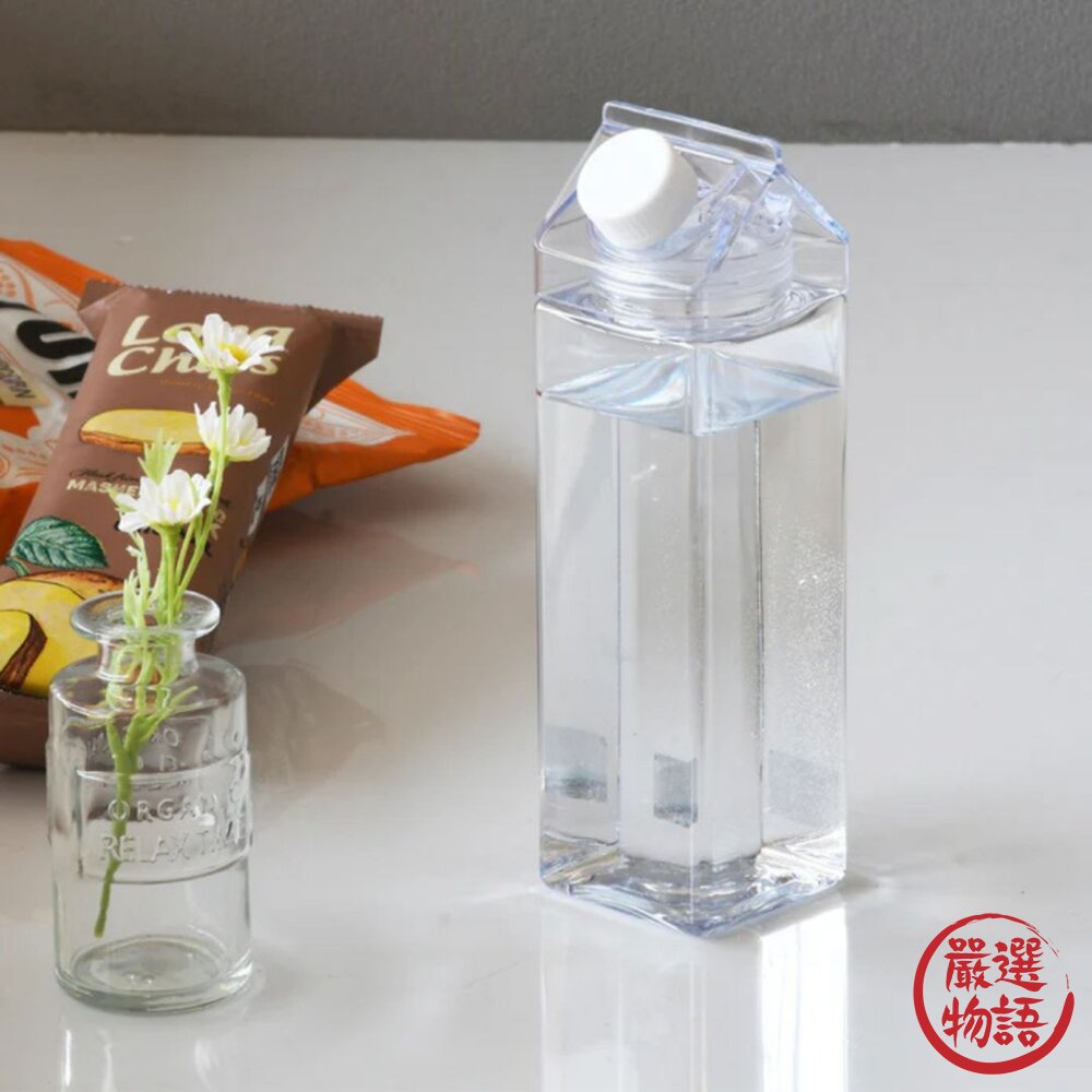 日本製透明方形冷水壺輕量耐用500ml1000ml|冷泡茶水壺冷水壺造型水壺夏日必備冷泡茶日本進口