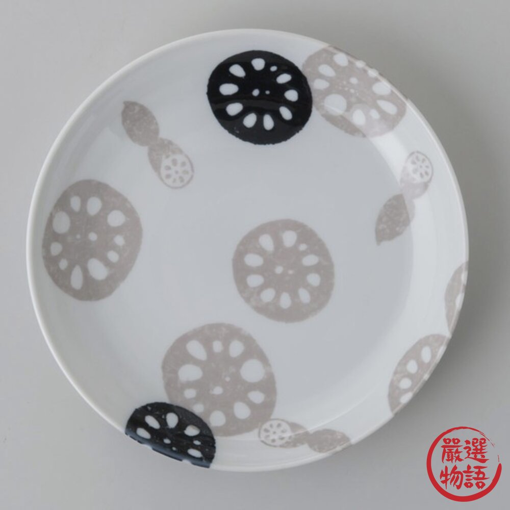日本製 蔬菜圖案和風陶器餐盤 小盤 陶瓷盤 | 窯燒陶盤 日系質感小盤 加藤真治 小倉陶器 日本進口 職人手作感-圖片-4