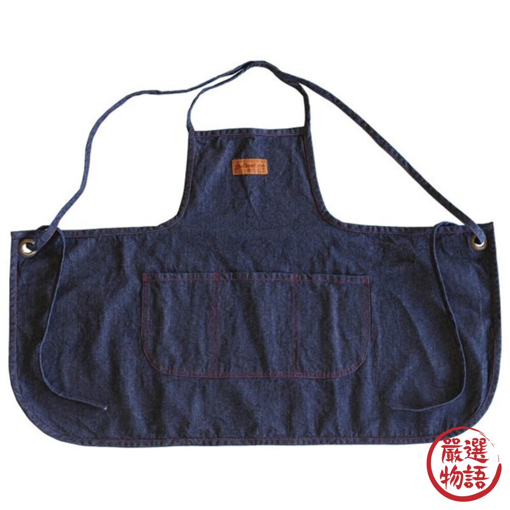 日本進口 DULTON 厚磅16oz 帆布職人圍裙 咖啡師職業戰袍 美式工業風 烹飪圍裙 廚房圍裙 咖啡師圍裙-圖片-1