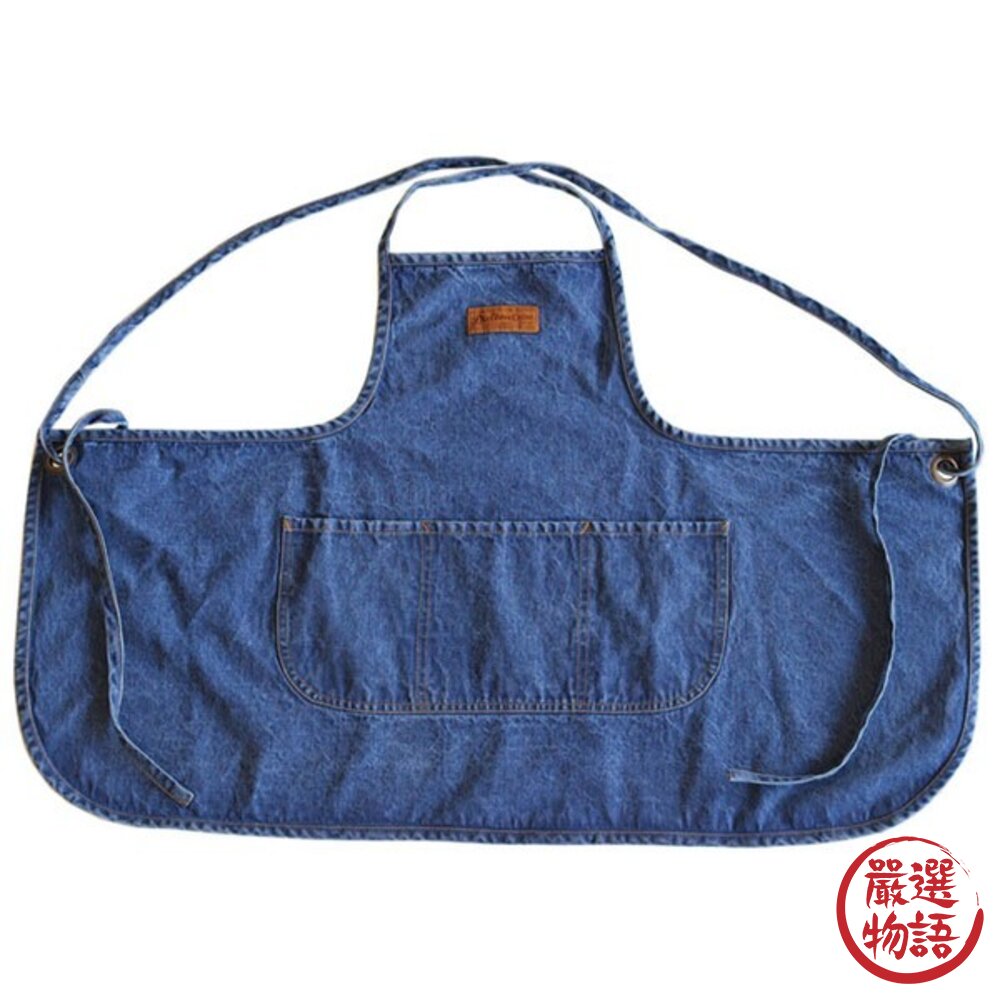 日本進口 DULTON 厚磅16oz 帆布職人圍裙 咖啡師職業戰袍 美式工業風 烹飪圍裙 廚房圍裙 咖啡師圍裙-圖片-6