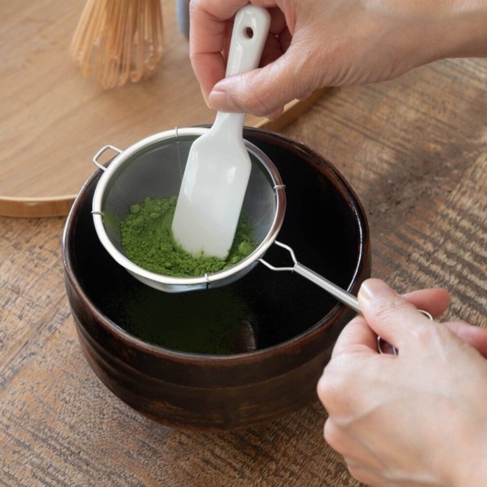 SF-021847-日本燕三条 十字補強 細目抹茶茶篩 抹茶店同款 18-8不鏽鋼 | 抹茶粉專用濾茶網 防鏽耐用 不易破損 日本進口