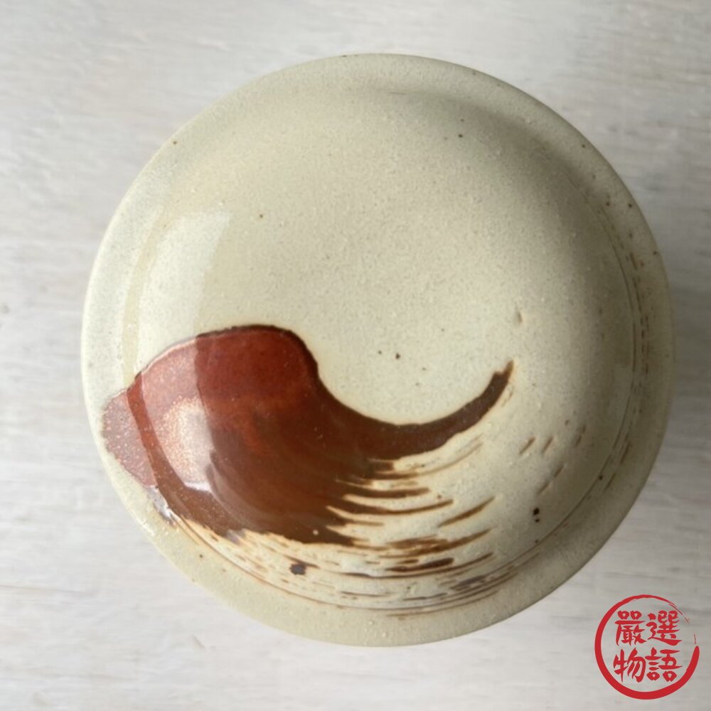 美濃燒 250ml 陶瓷茶碗蒸杯 職人窯燒附蓋蒸碗 和食器 日系手作感 茶碗蒸碗 蒸蛋碗 日本進口-圖片-4
