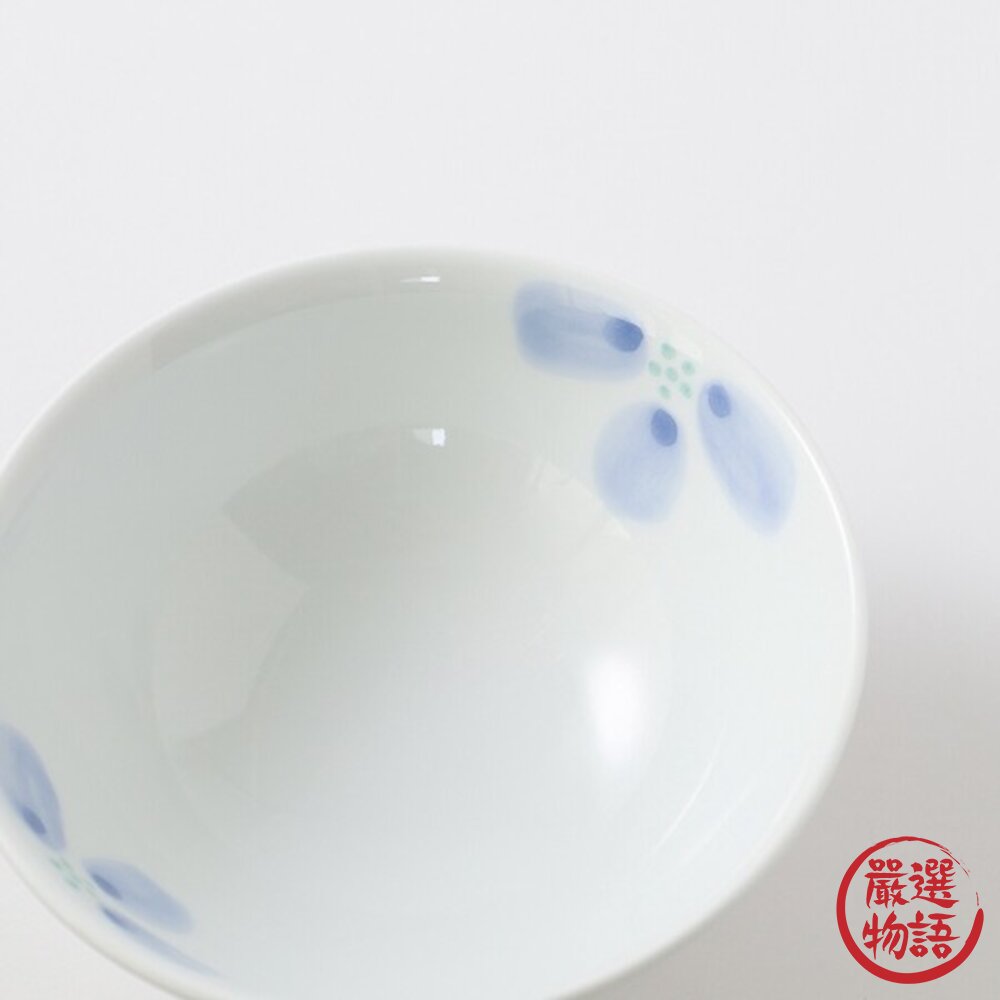 日本製造進口 波佐見燒 花卉宴系列手繪飯碗 大茶碗 小茶碗 夫妻碗 對碗 陶瓷碗 飯碗 湯碗-圖片-3
