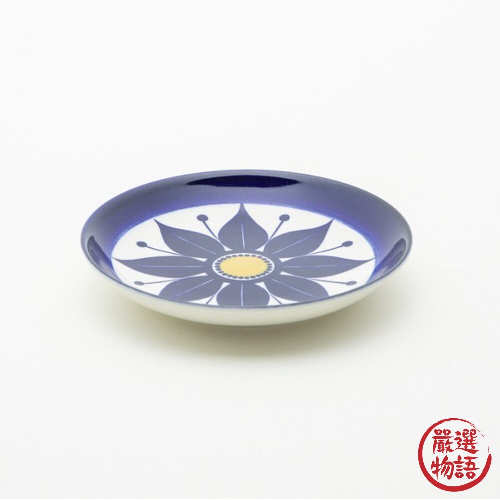 日本製北歐花卉甜點盤16.5cm | 瓷器盤 瓷器蛋糕盤 點心盤 麵包盤 下午茶餐具 可微波烤箱 日本進口-圖片-6