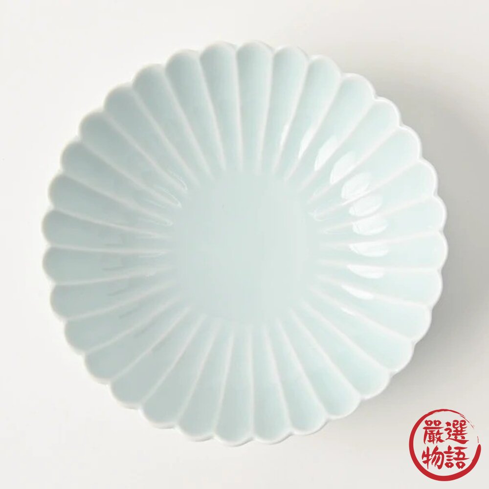 日本製 波佐見燒菊彫餐盤餐碗 兩種尺寸 日本高級料亭 光滑釉藥好洗不沾 主婦激推 日本進口-圖片-4
