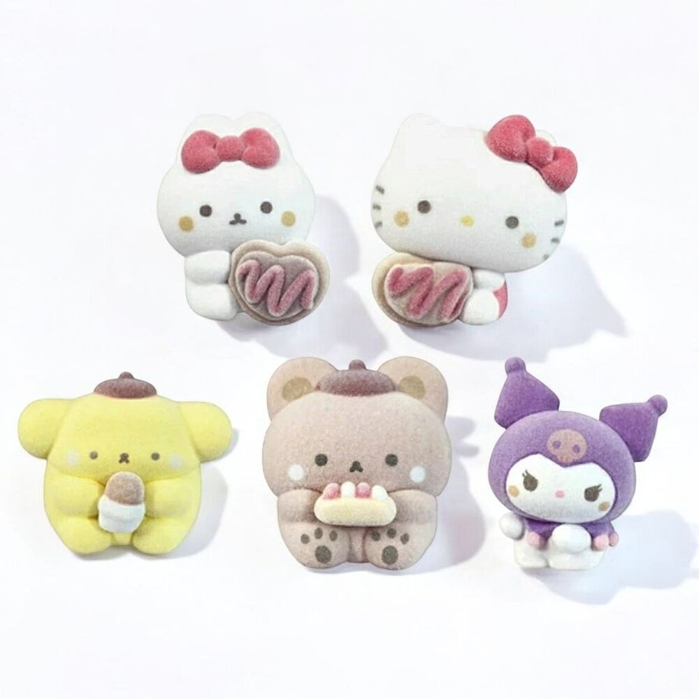 SF-021919-日本扭蛋 Studio Haneul×Sanrio 植絨扭蛋 三麗鷗扭蛋 酷洛米 布丁狗 萬代 日本進口 現貨