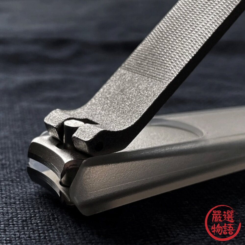 日本進口 無印良品 MUJI 不鏽鋼指甲刀 大/小|防指甲飛濺 鋼製指甲剪 硬指甲也好剪 分岔-圖片-2