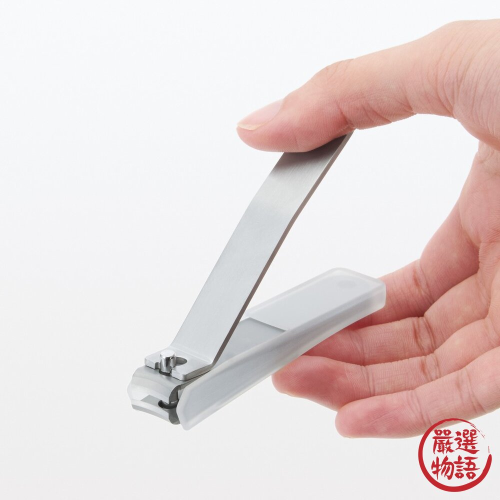 日本進口 無印良品 MUJI 不鏽鋼指甲刀 大/小 防指甲飛濺 鋼製指甲剪 硬指甲也好剪 分岔-圖片-6