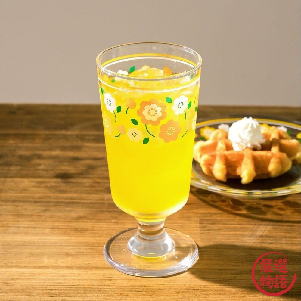 3COINS 昭和復古喫茶店 高腳杯 280ml|日系咖啡廳 蘇打冰淇淋杯 儀式感 咖啡杯 玻璃杯 日本進口-圖片-4