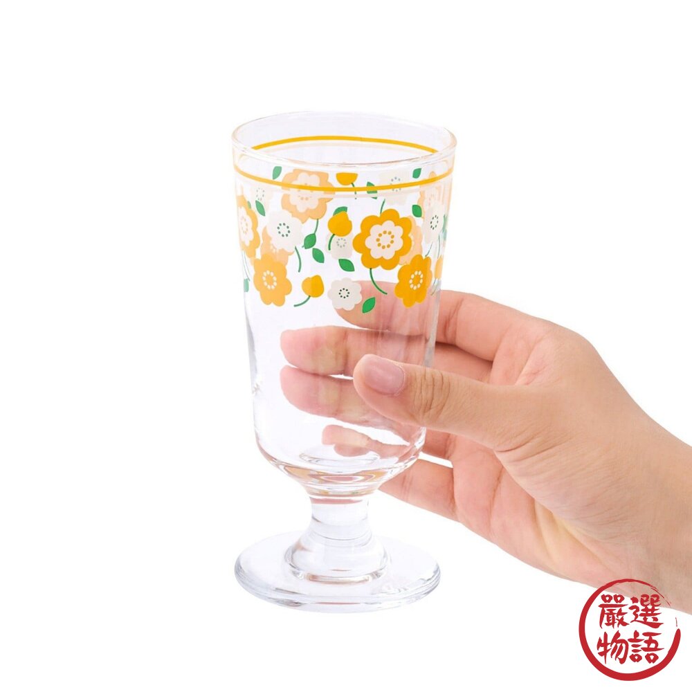 3COINS 昭和復古喫茶店 高腳杯 280ml|日系咖啡廳 蘇打冰淇淋杯 儀式感 咖啡杯 玻璃杯 日本進口-圖片-6