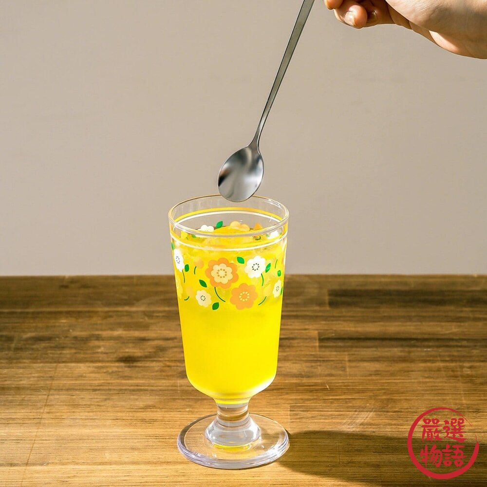 3COINS 昭和復古喫茶店 高腳杯 280ml｜日系咖啡廳 蘇打冰淇淋杯 儀式感 咖啡杯 玻璃杯 日本進口 封面照片