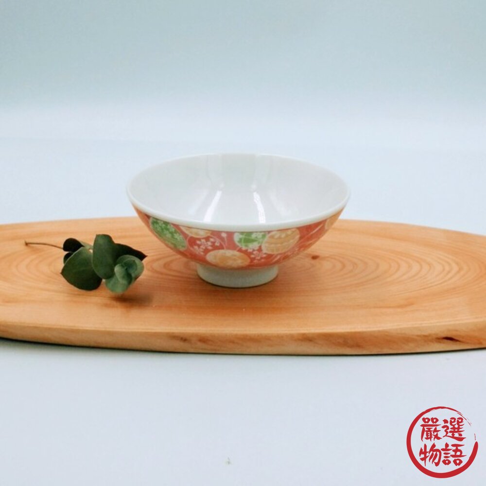 日本製 美濃燒 手毬櫻花飯碗|日式陶瓷碗 陶瓷飯碗 瓷碗 和風餐具 昭和復古 微波可 洗碗機可 日本進口-圖片-4