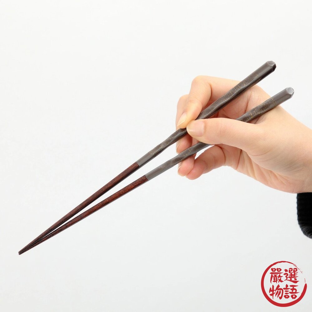 日本製 kasane 民藝箸 天然木筷 23cm | 輕量筷子 環保筷 日本筷子 木筷子 公筷 尖頭筷 日本進口-圖片-4