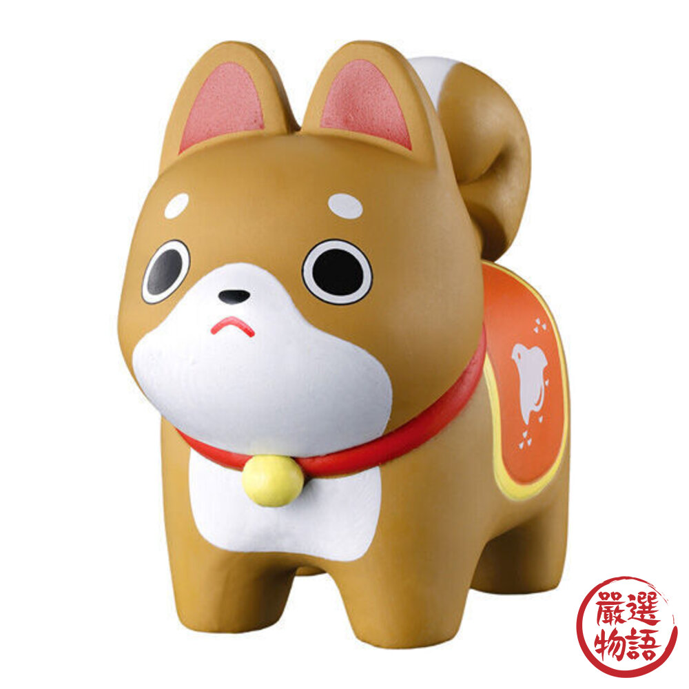 日本BANDAI 正版授權 犬張子 守護神扭蛋 除災 尾巴可動|神獸 狗狗公仔 柴犬 開運擺飾 萬代Bandai 日本進-圖片-6