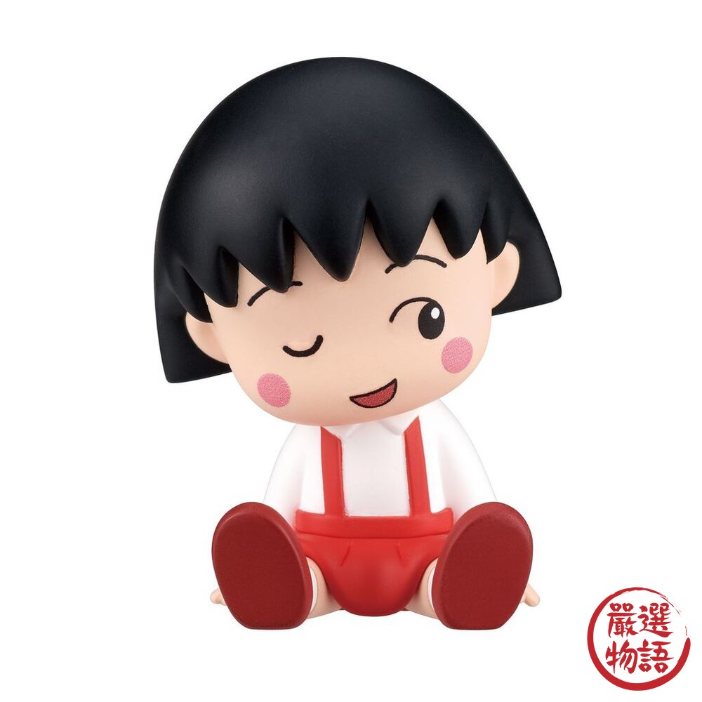 日本扭蛋 櫻桃小丸子倚肩公仔P2|扭蛋 櫻桃小丸子 公仔 模型 辦公桌小物 T-ARTS 日本進口-圖片-2