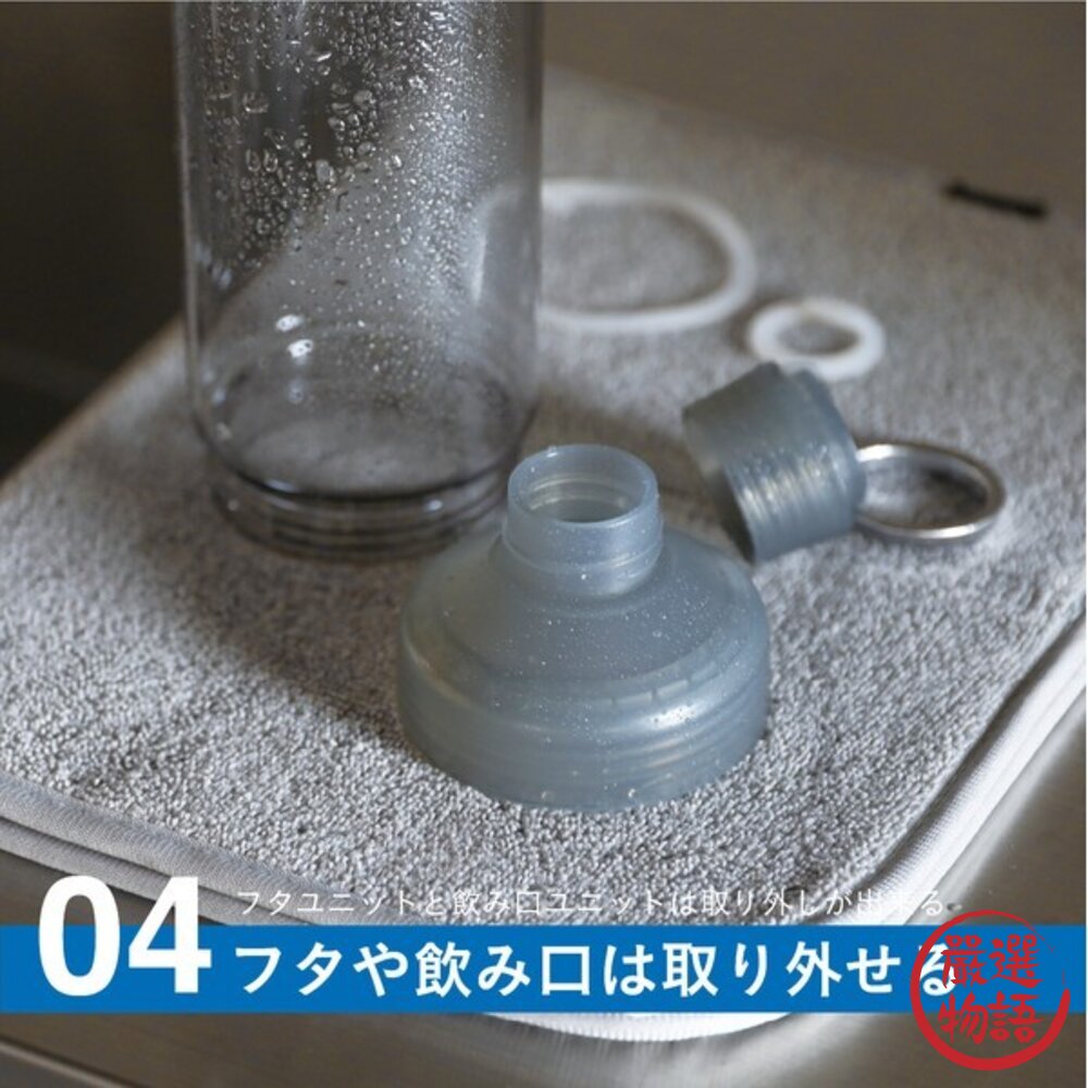 日本CB JAPAN SANTECO LIMA 刻度運動水壺 兩種容量|Tritan材質 輕量水壺 纖細瓶身 隨身水杯-圖片-7